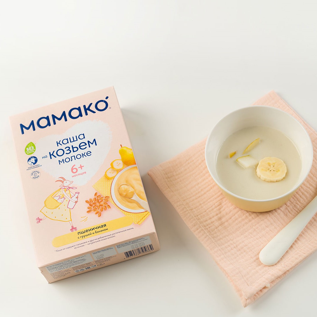 Лийр банана, үр тариатай кааш