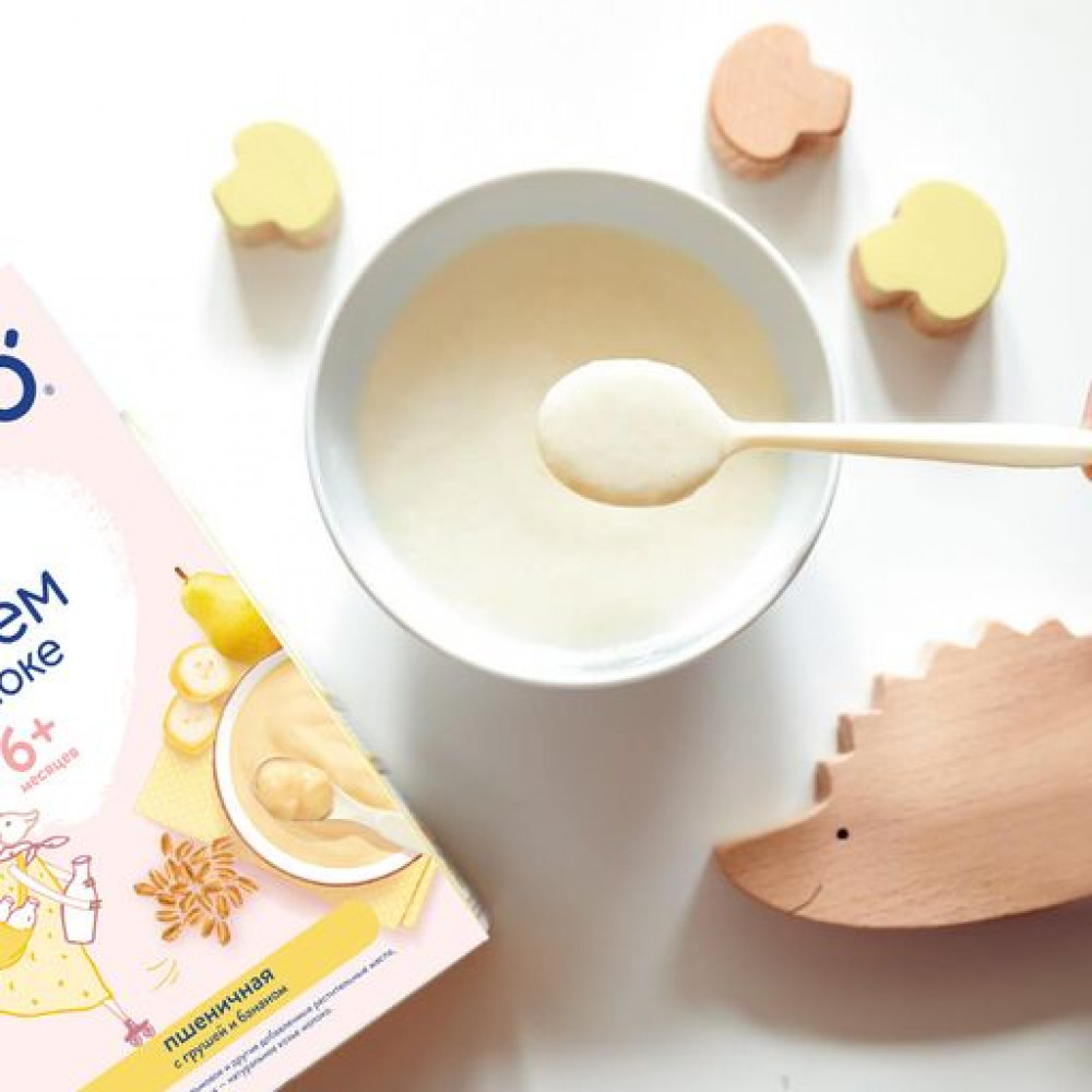 Лийр банана, үр тариатай кааш