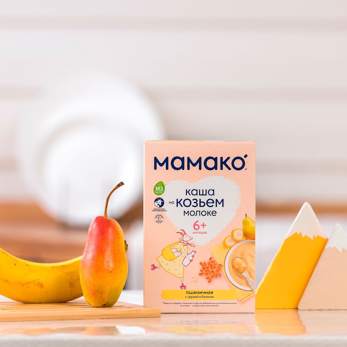 Лийр банана, үр тариатай кааш